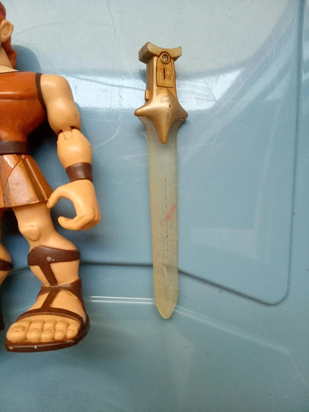Vintage Disney Hercules 1997 figurine with sword – photo 5